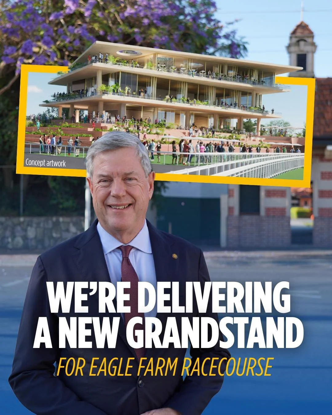 New Grandstand for Eagle Farm Racecourse