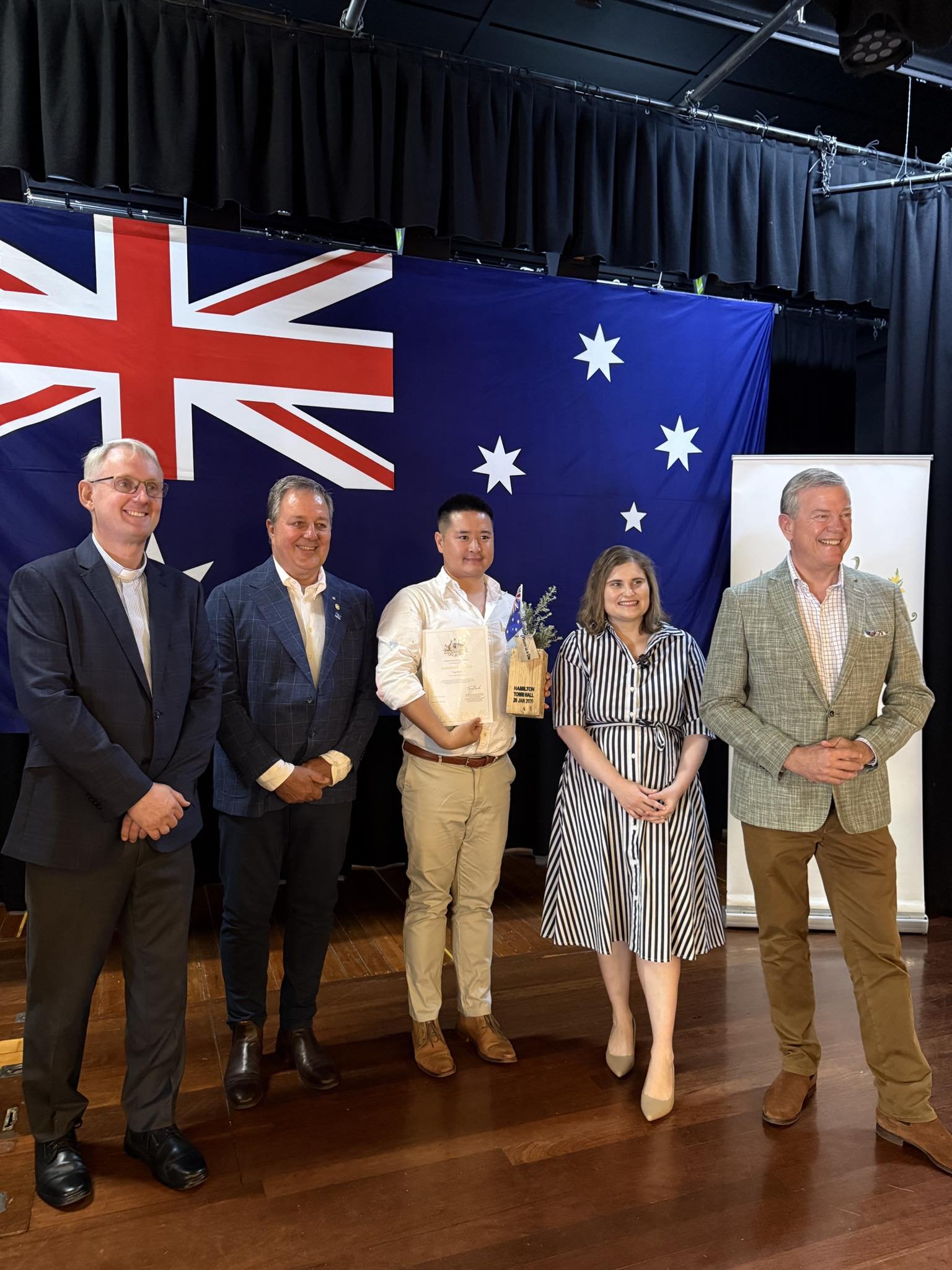 Hamilton Town Hall Citizenship Ceremony