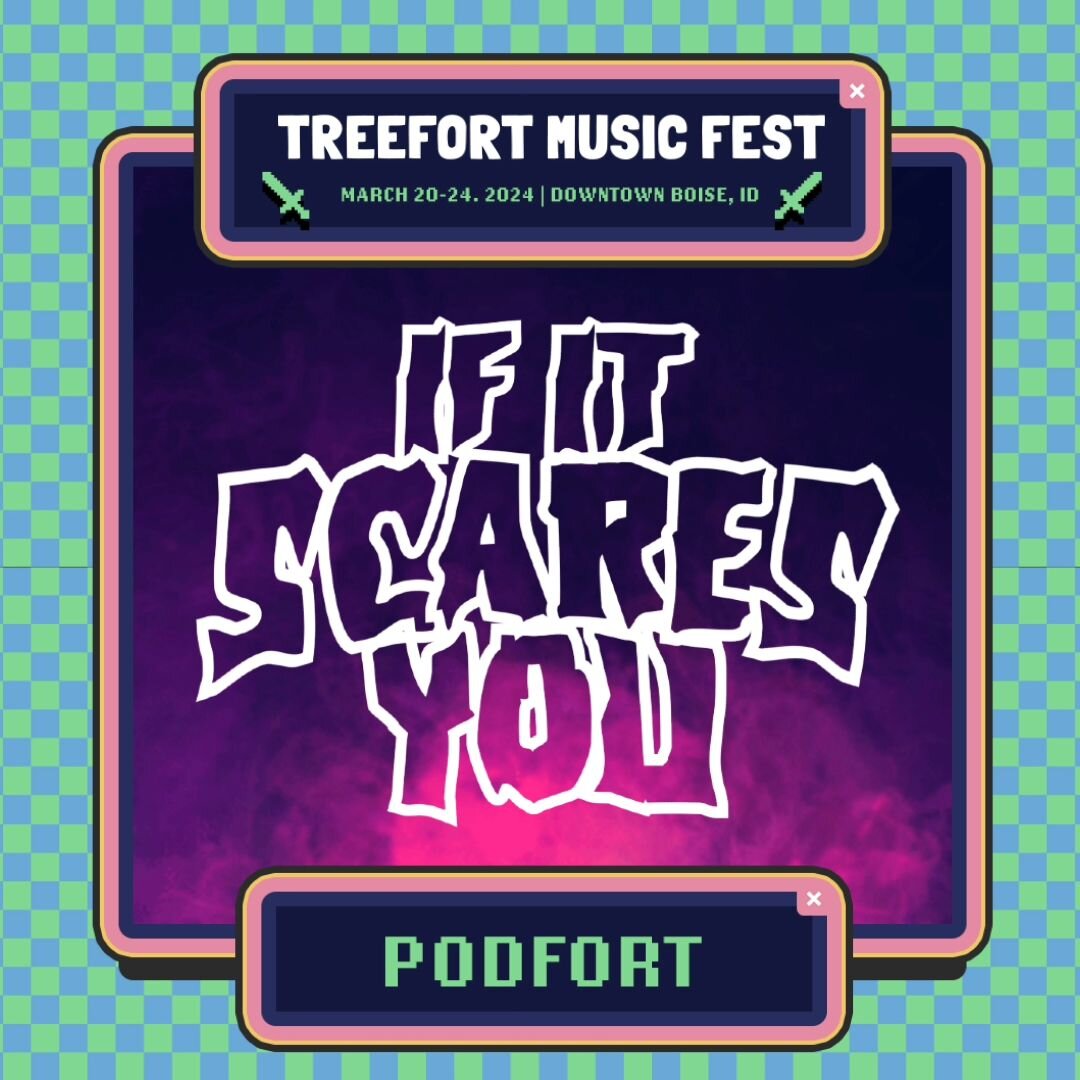 Boo! We're beyond thrilled to reveal that we're heading to the Treefort Music Festival later this spring for a special live episode as part of their 2024 Podfort lineup. 🎧💀 More details will come soon! Tickets and further info can be found online a