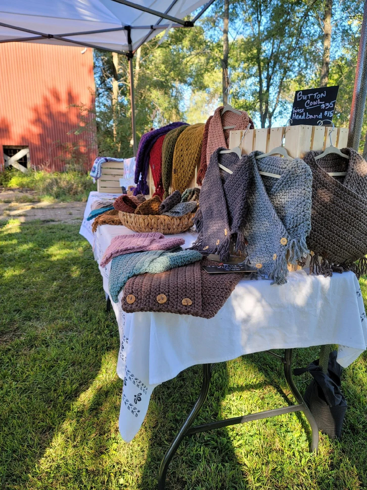 clothing vendors at the fall crawl