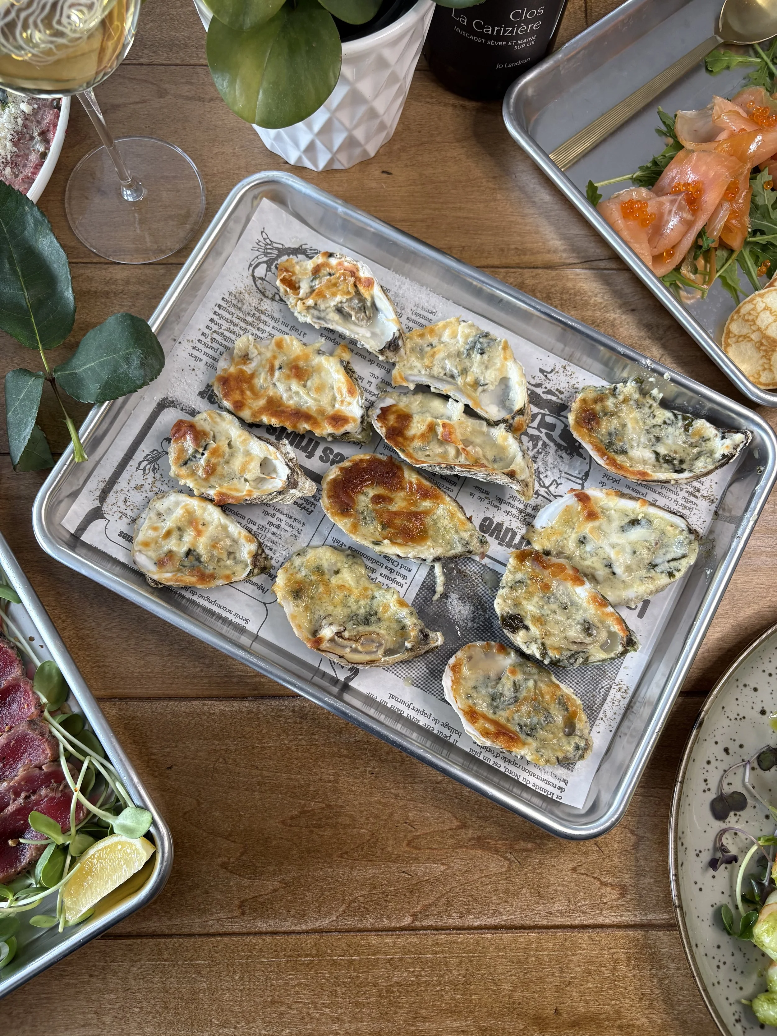 Huîtres Rockefeller 45$