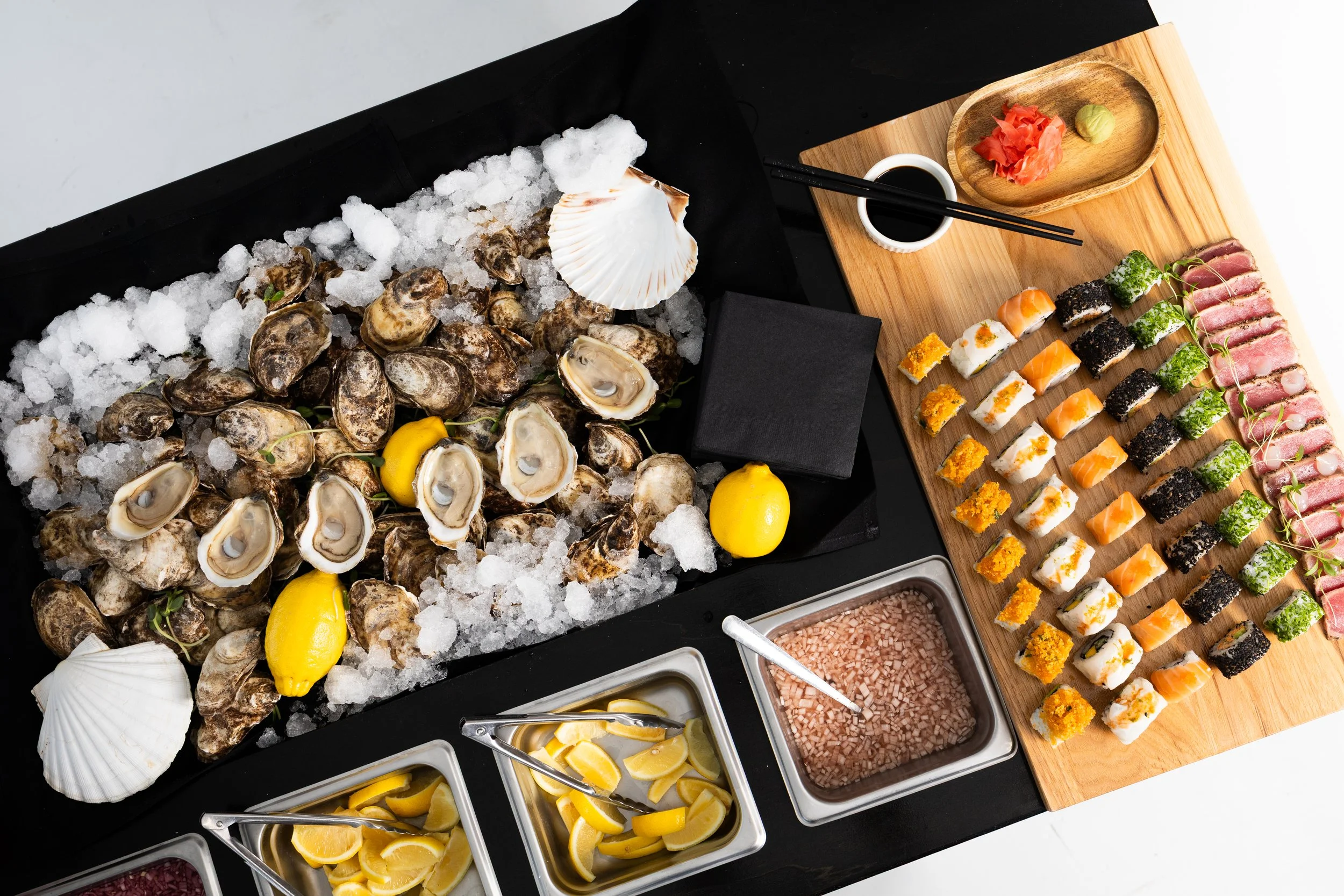 Bar à huitres et sushis à volonté (Privé)