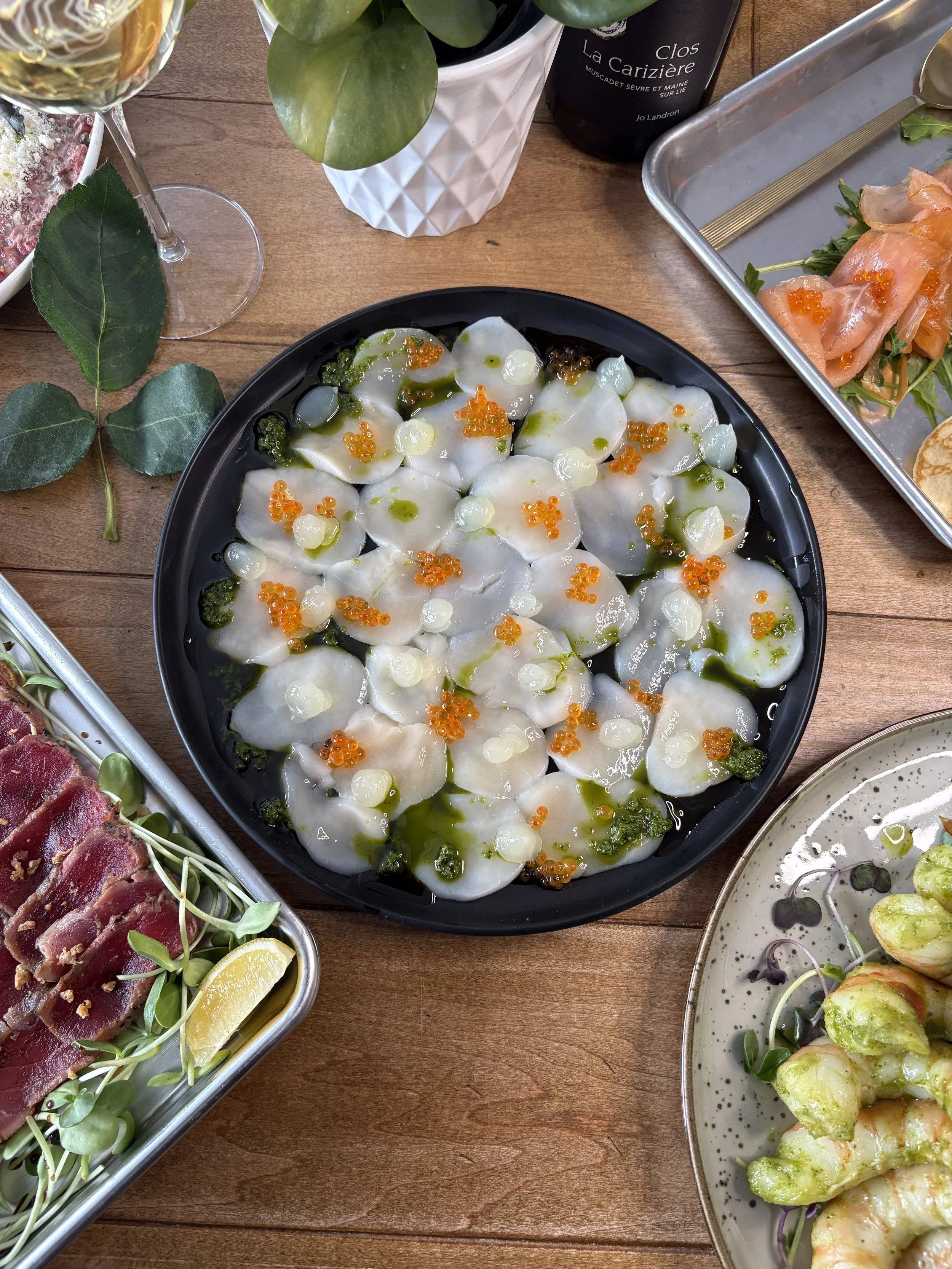 Ceviche de pétoncle St-Jacques 55$