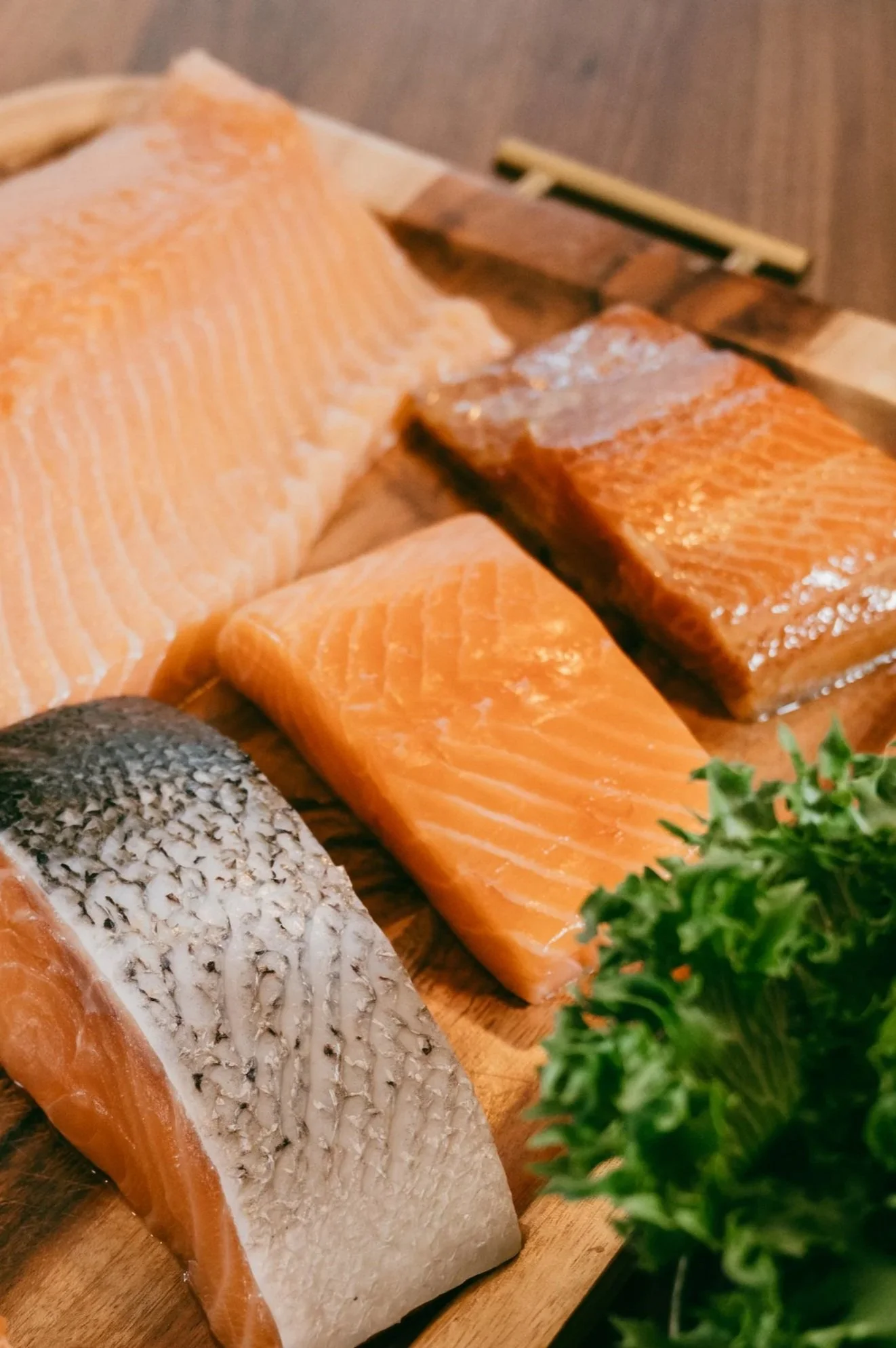 Portion de saumon au miso