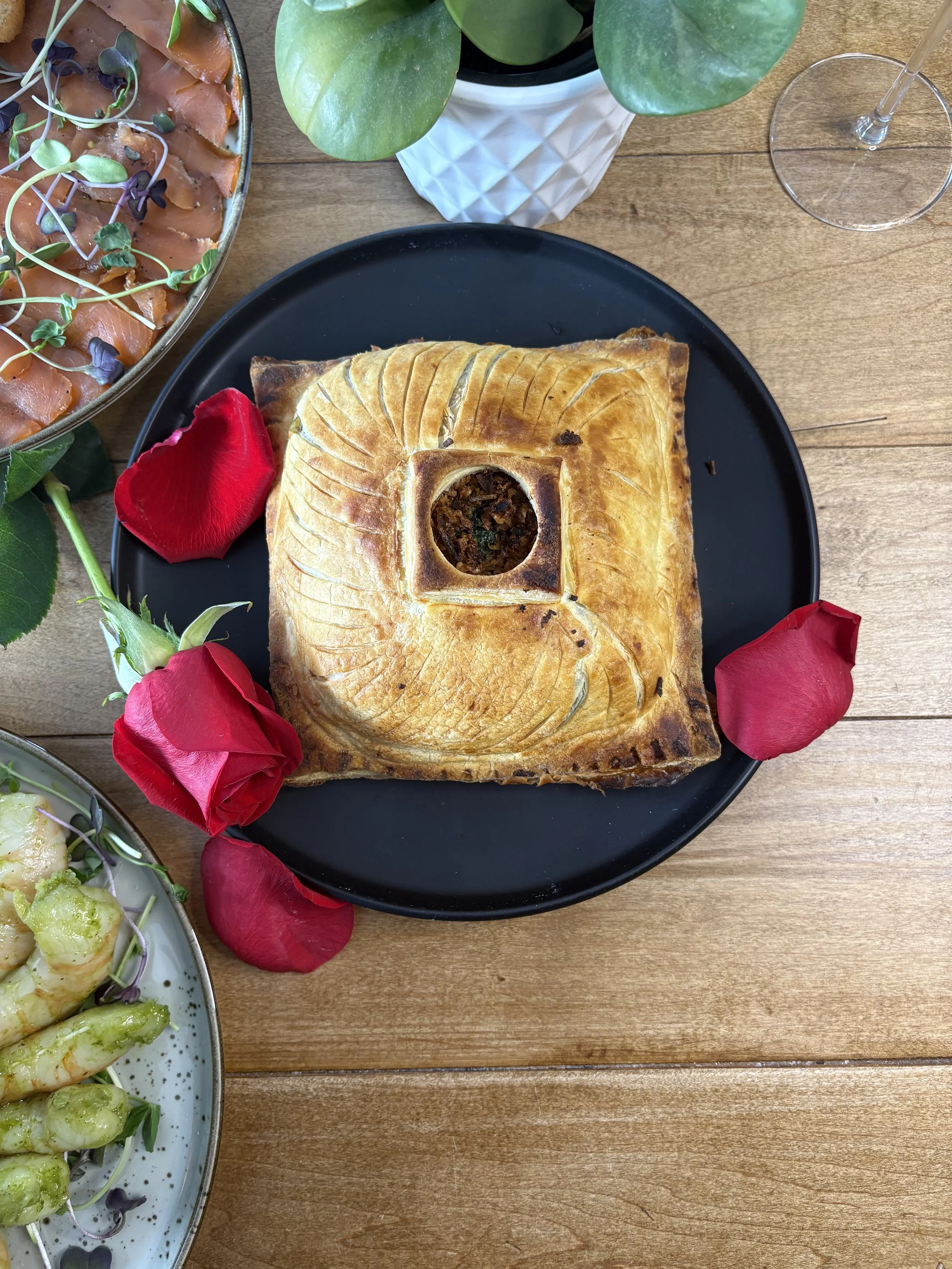 Saumon Wellington (pour deux personnes)