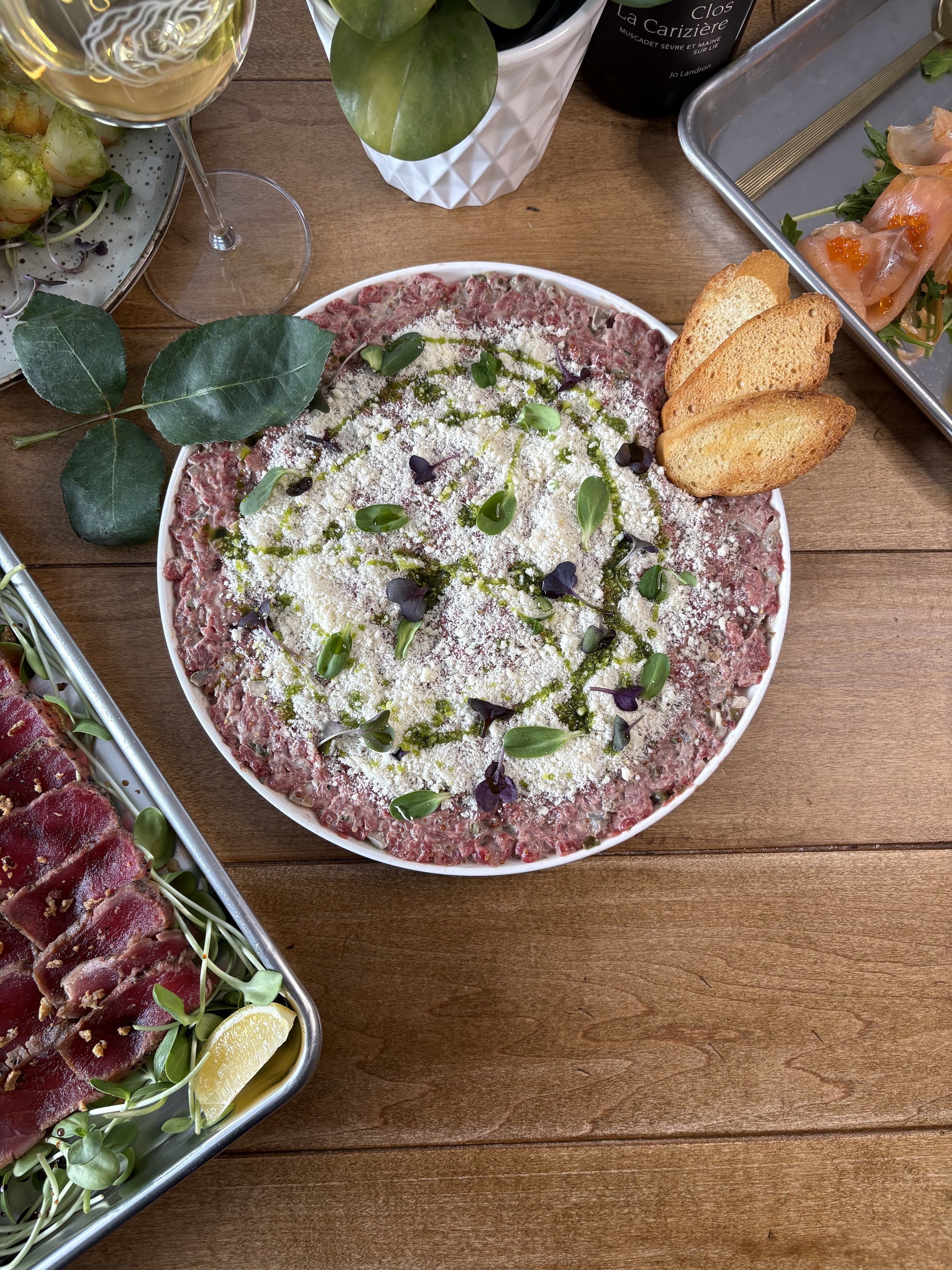 Tartare de boeuf 45$