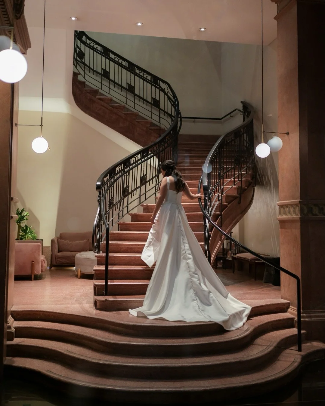 A new chapter of your life begins while getting ready with your closest ones