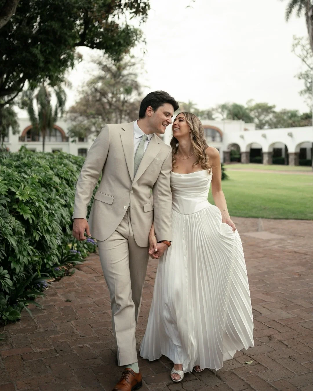 Natalia and Chris&rsquo;s love feels like a ray of sunshine. 

On the morning of their wedding, I woke up with food poisoning from something I had eaten the day before. To make things harder, I also received an email from my doctor confirming my endo