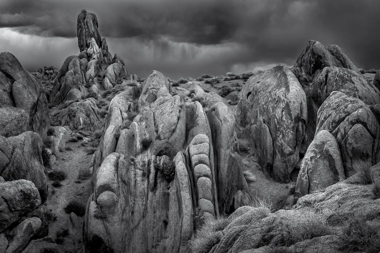 "Approaching Storm, Alabama Hills, CA"

Afternoon thunderstorm advances in the Alabama Hills, California