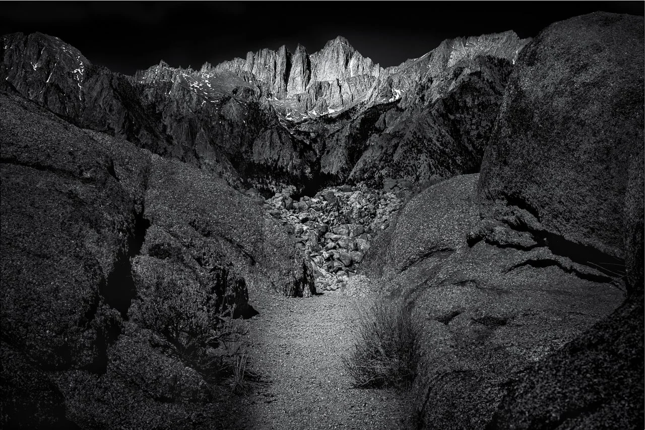 "A Path to Whitney"

A trail pointing to Mt. Mc Whitney in Alabama Hills, CA