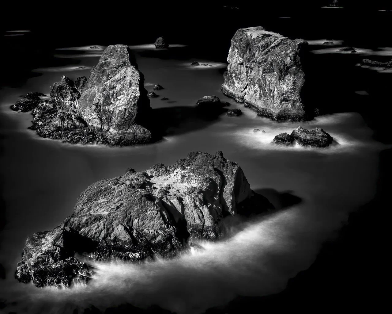 "Sea Stacks 2"

Oregon Coastal highway, Samuel H. Boardman State Park.  Long exposure
