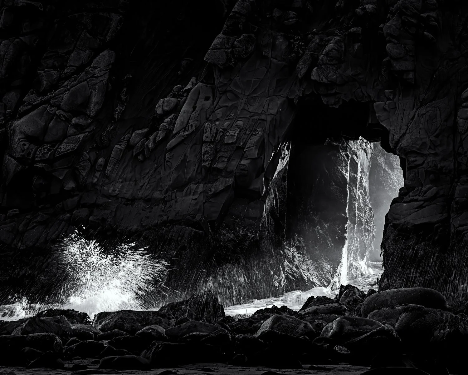 "Keyhole Arch, Pfeiffer Beach, Big Sur Coast"

 Pfeiffer Beach, Big Sur coast, California