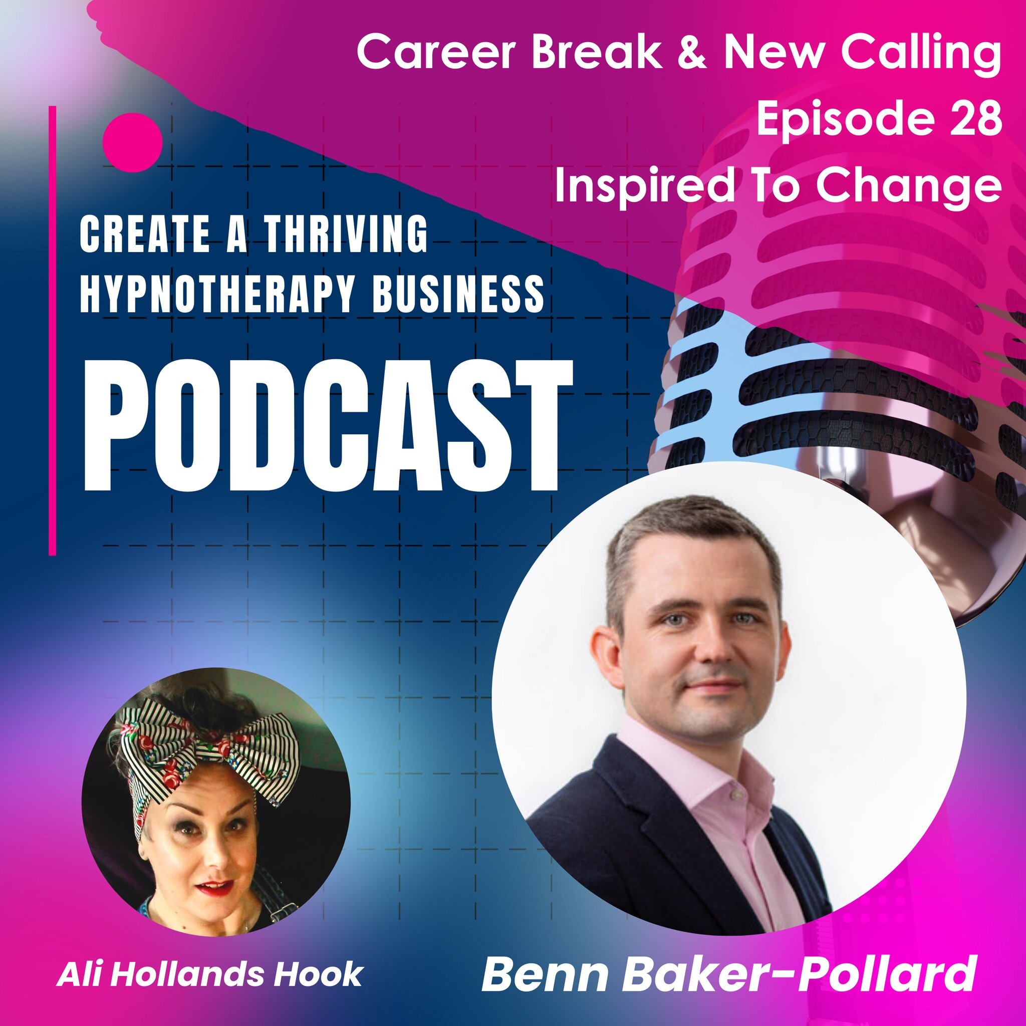 What do you do when the career you love becomes a health hazard? Benn Baker-Pollard, of @hypnotherapy_sittingbourne grew up knowing he would join the police. Fast tracking to Inspector Benn was flying, but the pressure was starting to have a negative