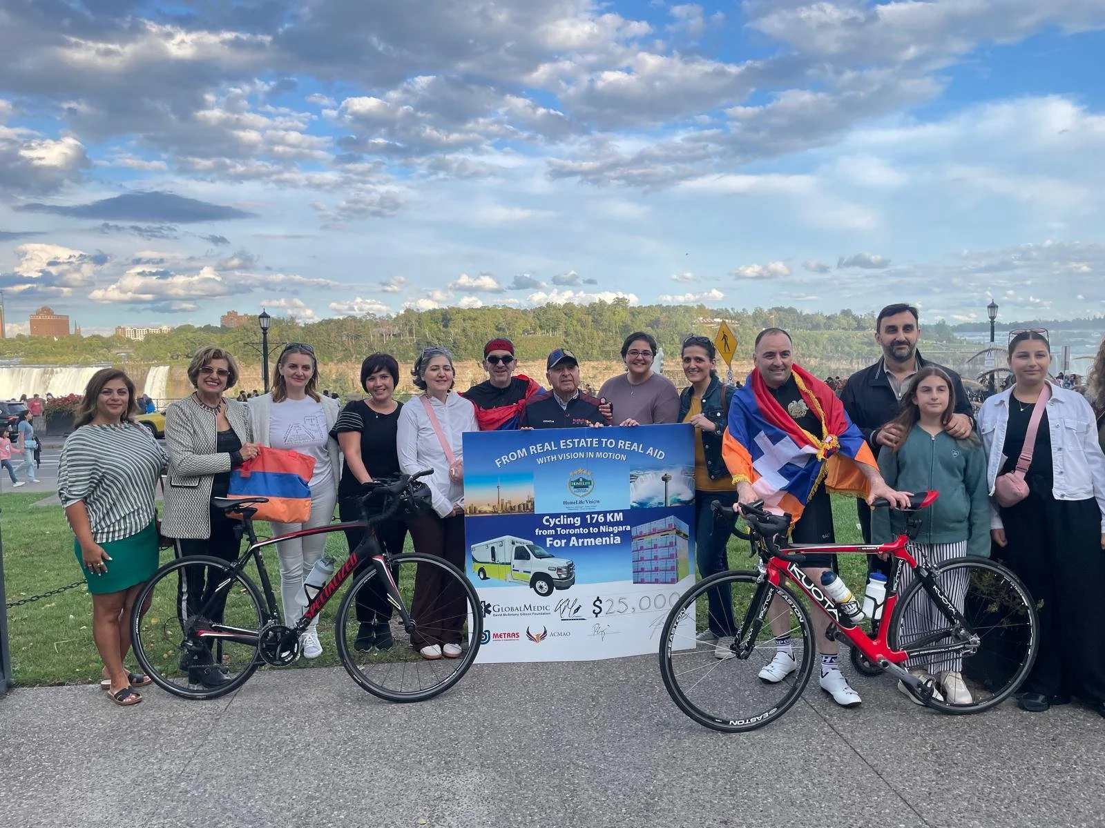 Pedaling with purpose: Cycling fundraiser sends aid to families in Armenia