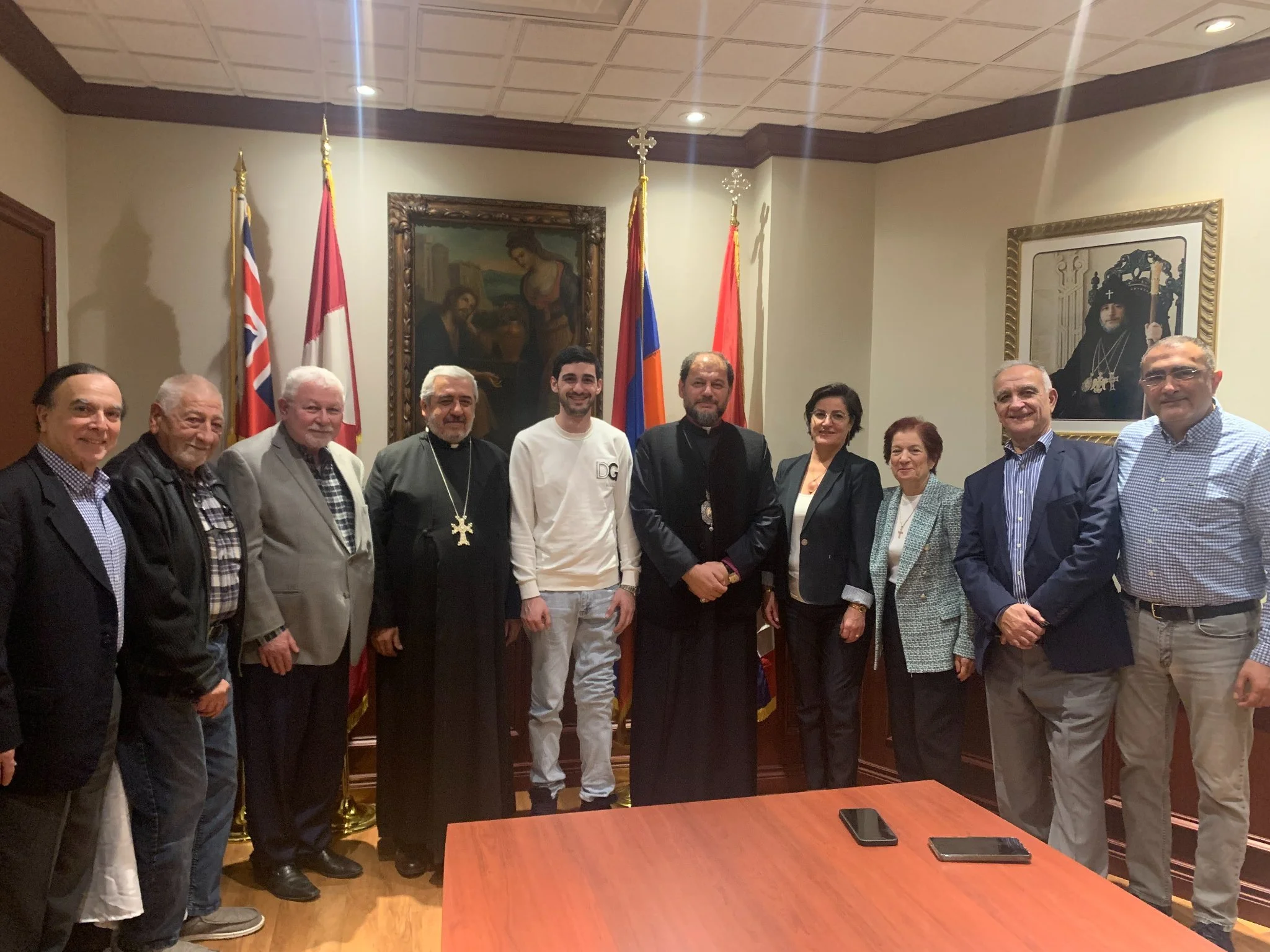 A hero’s welcome: 2020 Artsakh War vet Sergeant Artur Hovhannisyan visits Holy Trinity