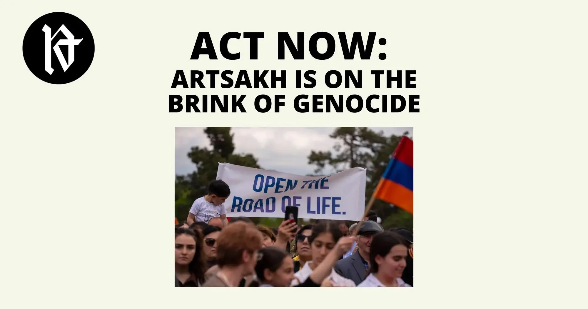 Act now: Artsakh is on the brink of genocide