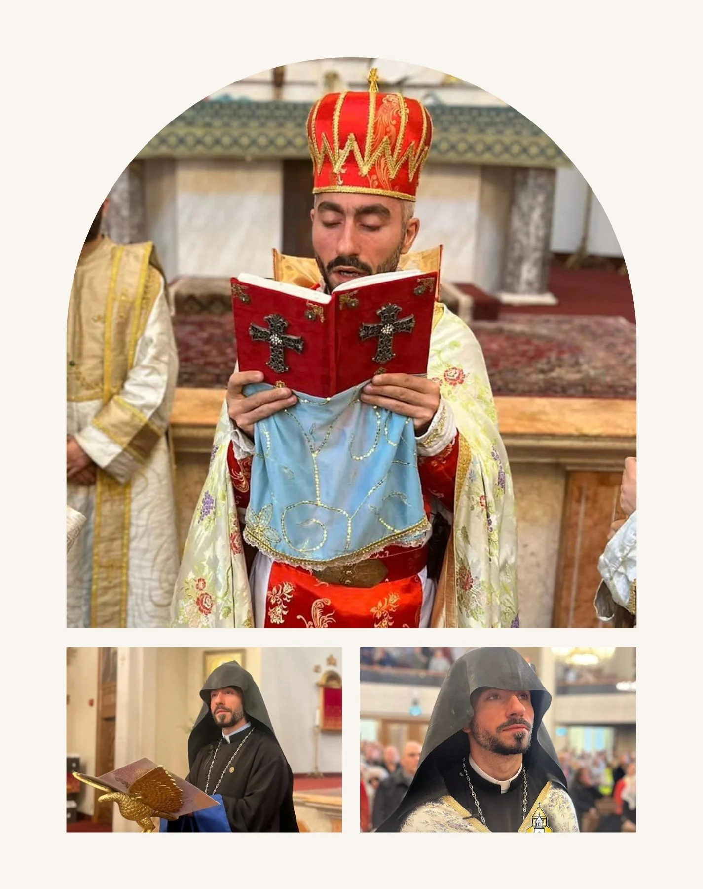 «Սիրոյ ու երջանկութեան յուզմունքներով կը հեռանամ Ս․ Աստուածածին եկեղեցւոյ մեր ծուխէն». հայր Վարդան ծվ․ Թաշճեան