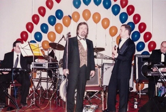 Performing with the legendary Armenian singer, Adiss Harmandian