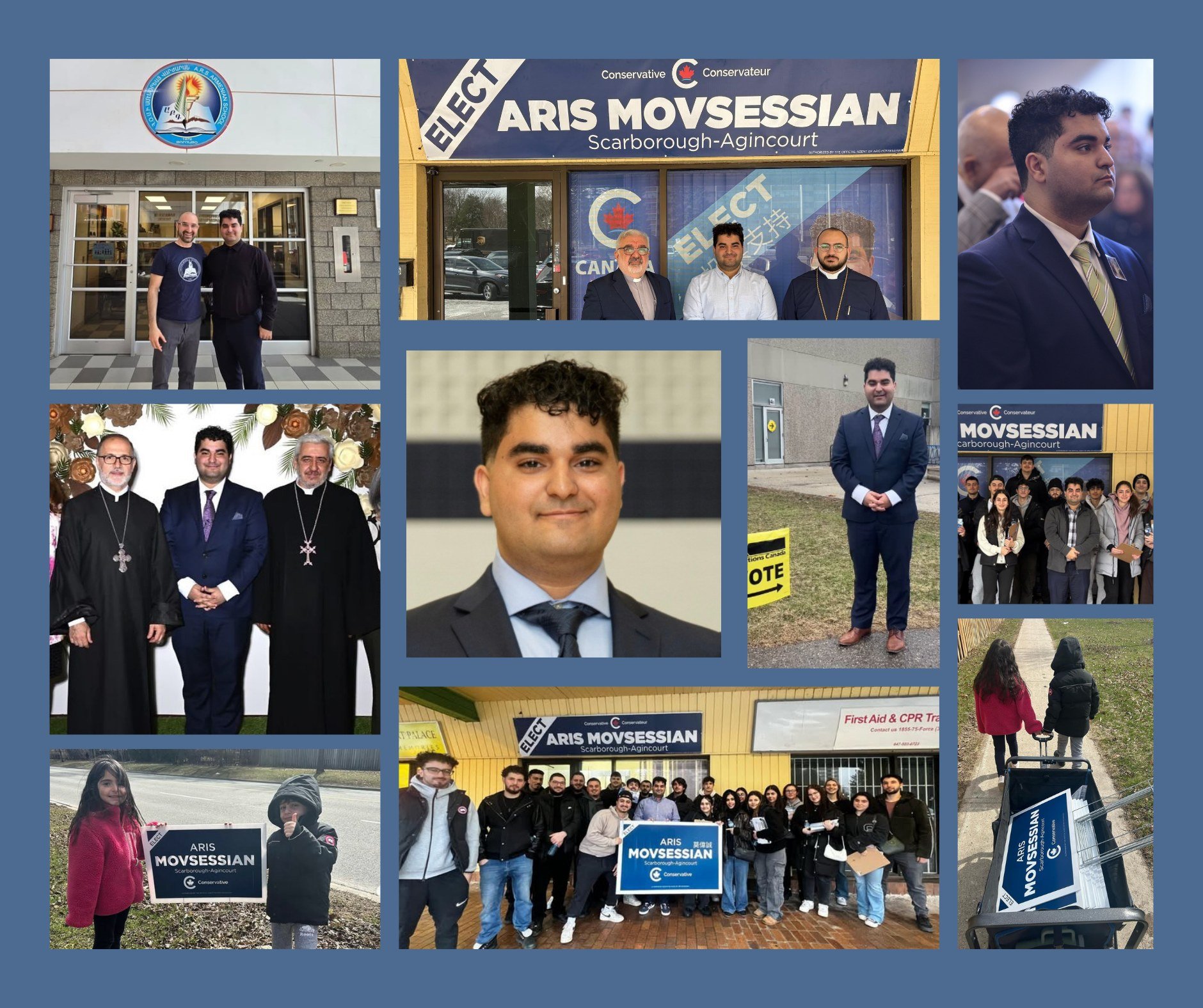 2025 Federal election: Aris Movsessian looks to bring fresh leadership to Scarborough-Agincourt