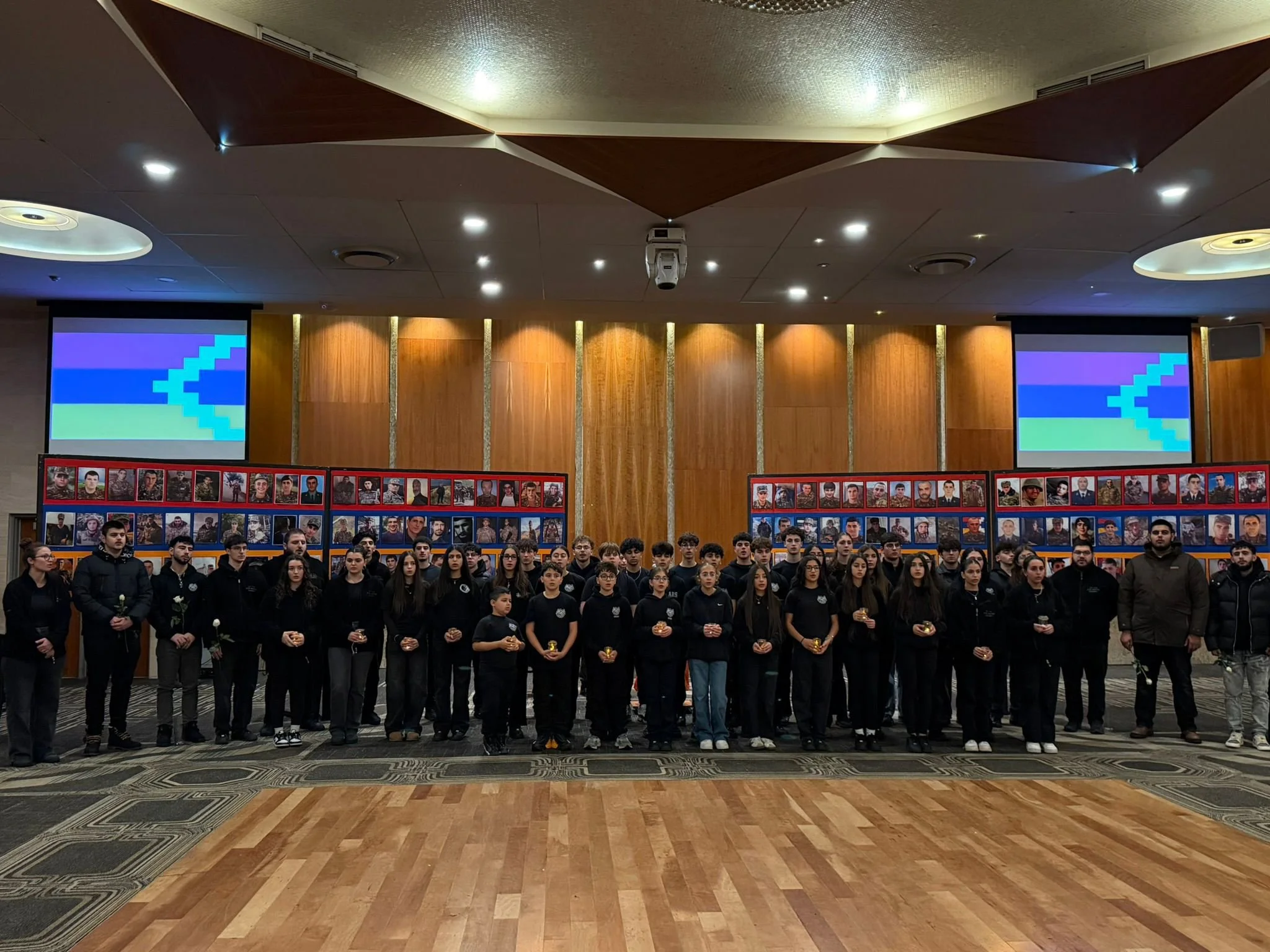 Մոմավառութիւն՝ 44-օրեայ պատերազմի նահատակներուն յիշատակին