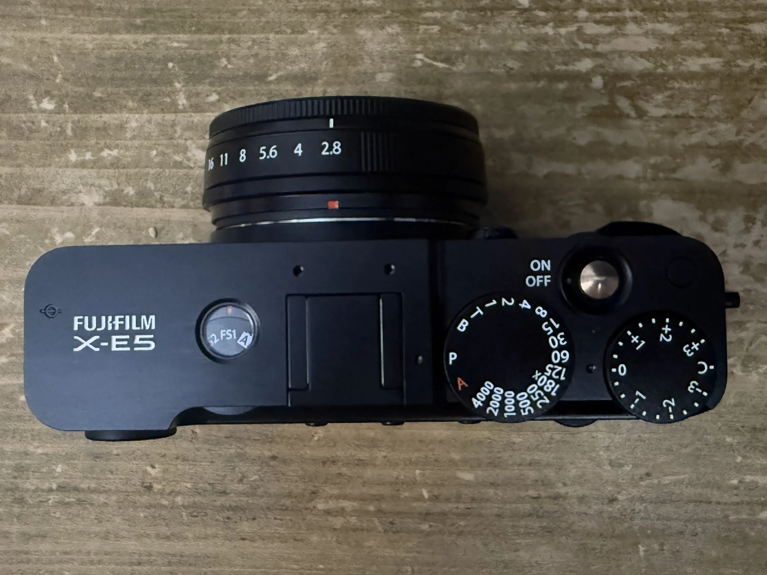 The Fujifim X-E5 with 23mm 2.8 Pancake Lens