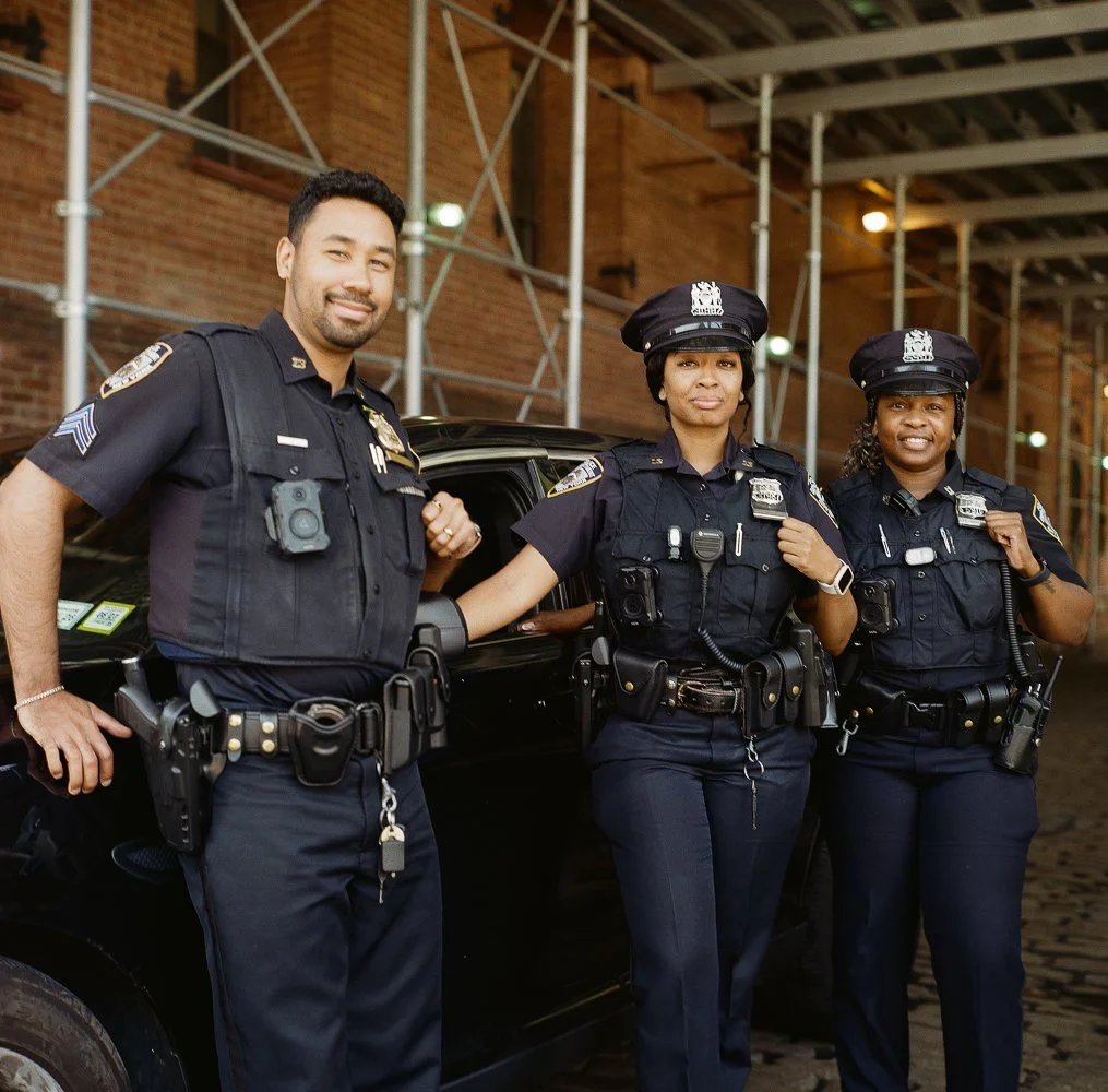 Film Portraits of NYPD in NYC