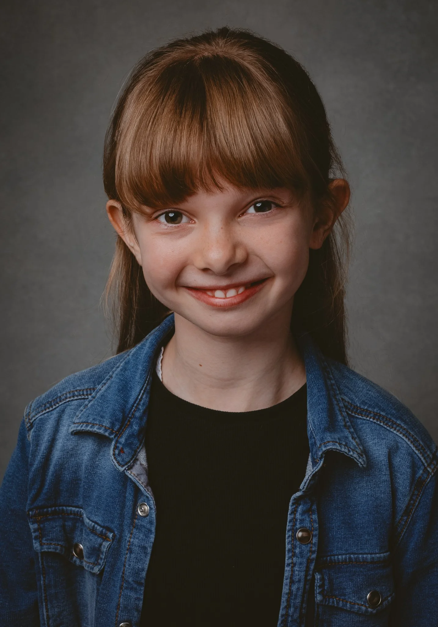 A Child Headshot taken in my Tunbridge Wells Studio