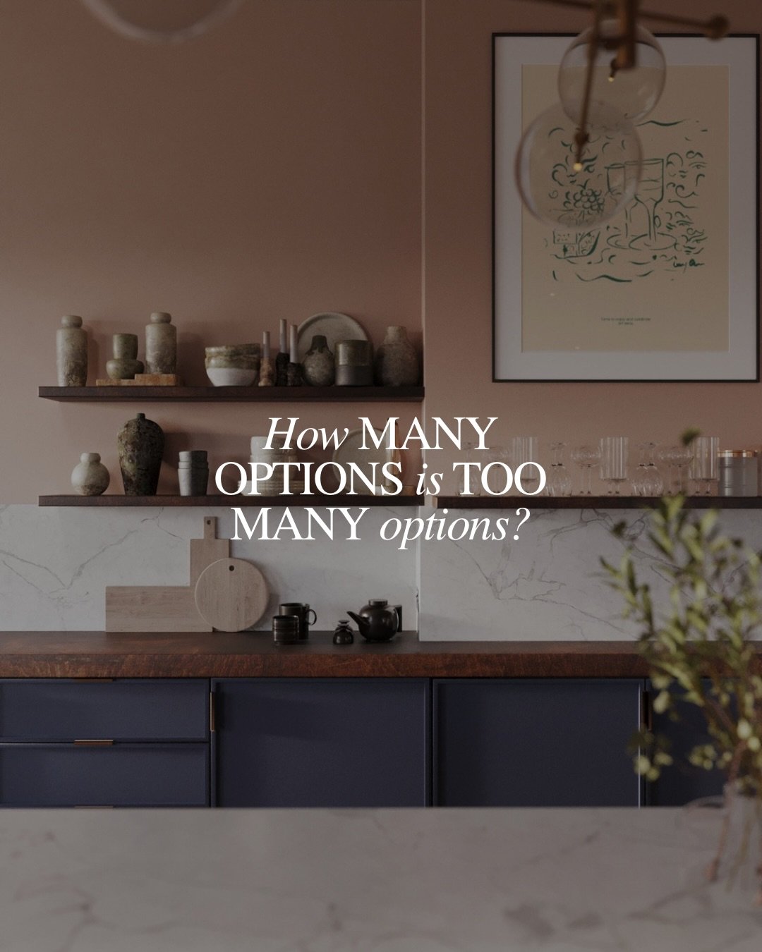 Does showing clients more options lead to better decisions, or just harder ones? Personally, I think it&rsquo;s the latter. 

CGI is at its most powerful when it creates clarity and confidence around a design direction, rather than overwhelming clien