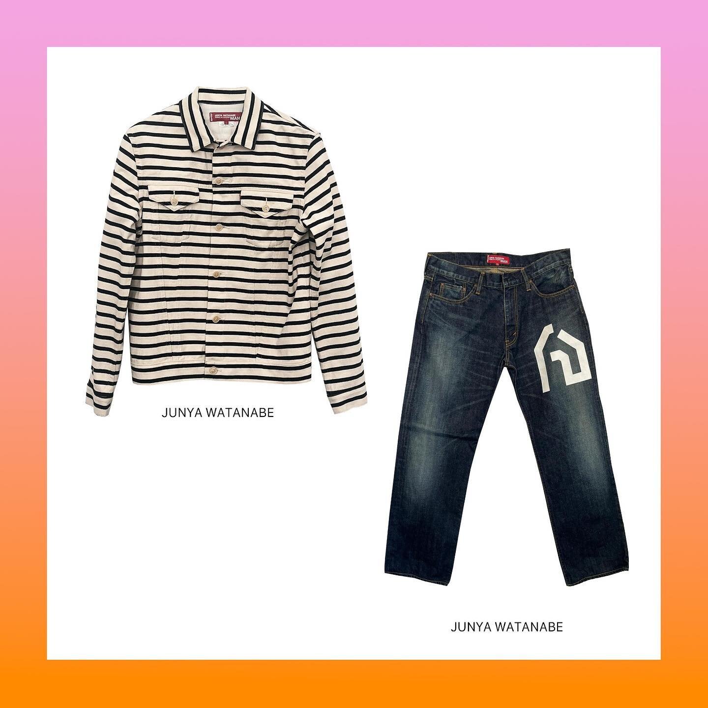 Levi&rsquo;s e Yunja Watanabe by Comme des Garcons #theguardarobacommunity #theguardarobamensselection#iconicpics #preloved #preownedwithlove #sustainablefashion #onlineshopping #yunjawatanabe #levis #specialedition #onlinenow @vestiaireco