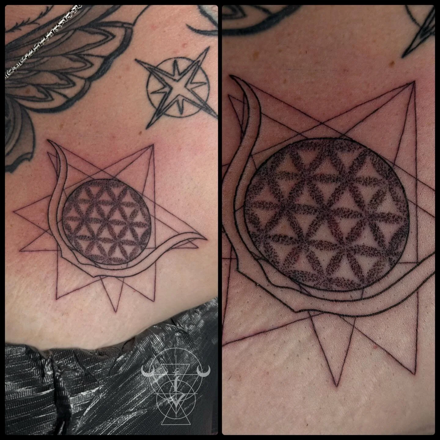 A little symbol :) thank you @meggyhealing 

#tattoo #tattoos #ink #linework #sacred #geometry #simplicity #philadelphia #sellersville