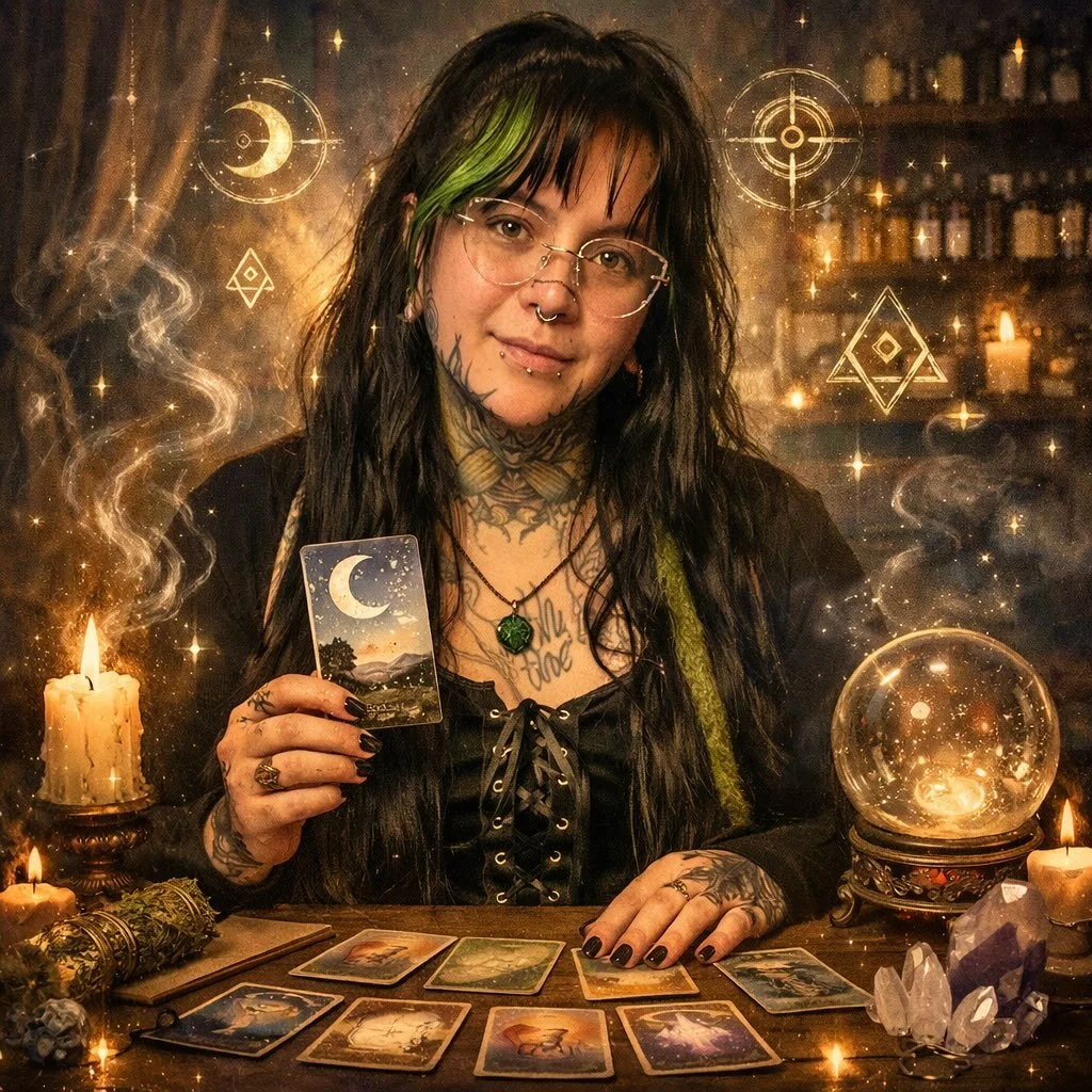 Lately I&rsquo;ve been feeling called to offer something a little different ✨

I&rsquo;m opening space for a more intuitive, spiritually guided tattoo experience.
Instead of coming in with a fully formed idea, we&rsquo;ll start with a mini consultati