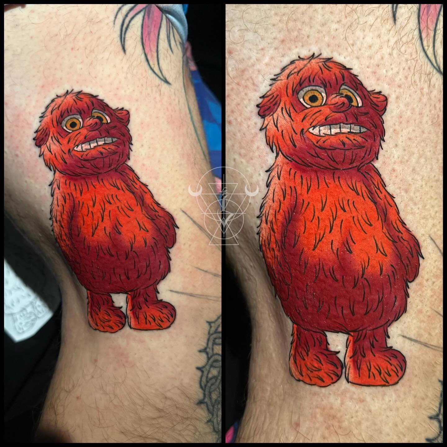 ITS A CHUNKYYYY!! He is so adorable though 😍 iykyk 😘

#tattoo #ithinkyoushouldleave #neotrad #buckscounty #kestrelcollective