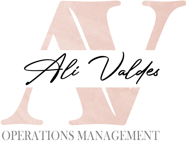 Ali Valdes Operations Management | Customized Monday.com and Honeybook System Setups