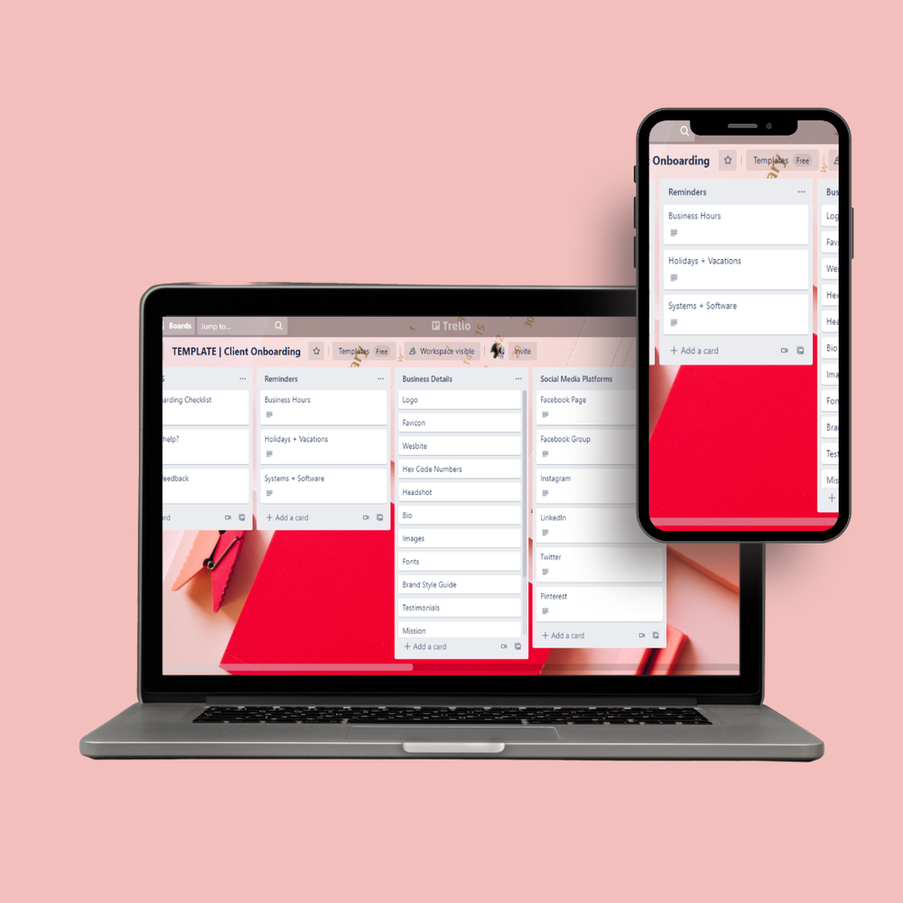 Free Trello Client Onboarding Template Ali Valdes Operations