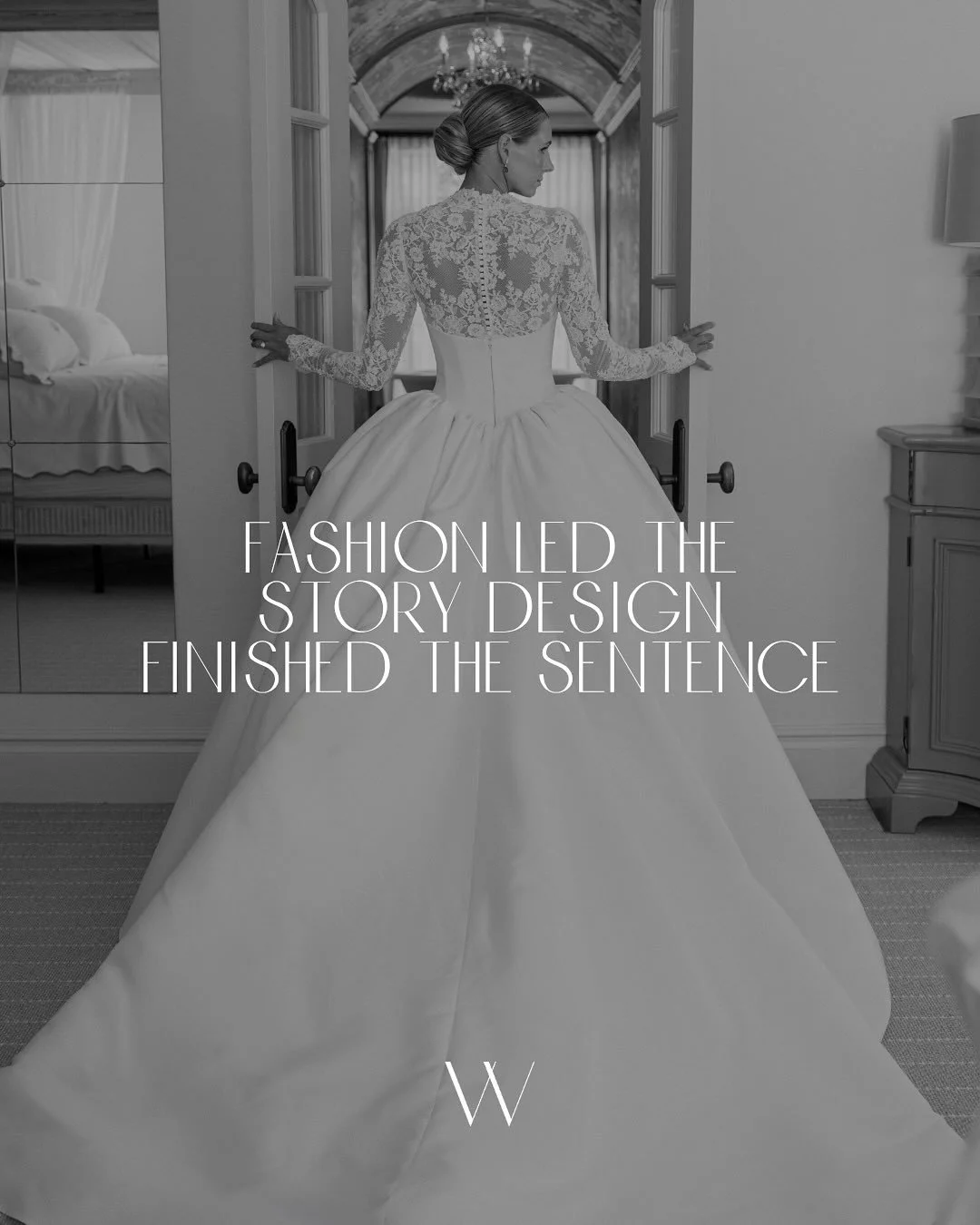 Fashion led the story. Design finished the sentence.

@hunterearle__&rsquo;s gown set the tone. Structured silk, refined lace, and quiet luxury in every detail. From the ceremony to the tented reception, design followed her lead. The same balance of 