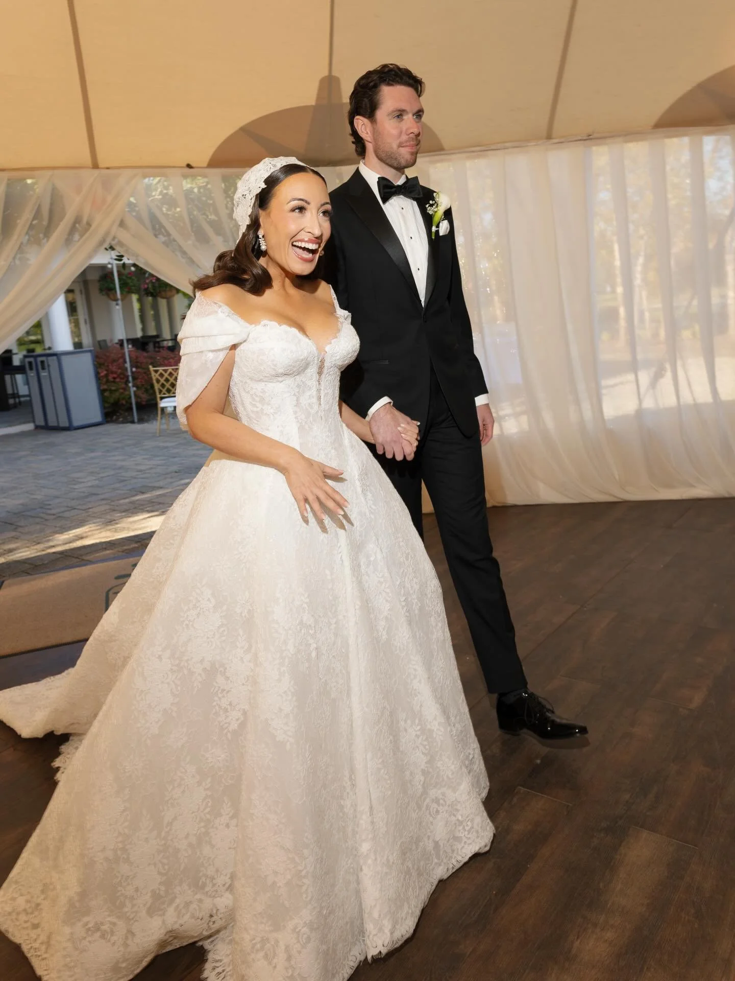 @bellagerard wanted an enchanted forest feel, just something that felt a little unexpected. Trees overhead, candlelight moving through the tables, different textures layered in without feeling too heavy.

By the time guests walked in, the room alread