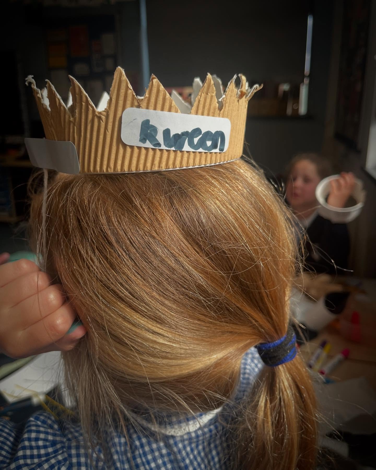 Nothing makes me happier&hellip;.

This took so much cutting out with rubbish left-handed school grade scissors, so much perseverance and tenacity. And, after a conversation with her parent about her being hard on herself and easily frustrated - but 