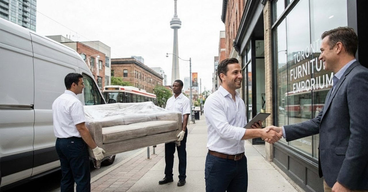 white glove delivery Toronto