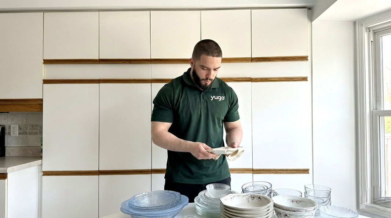 packing fragile items