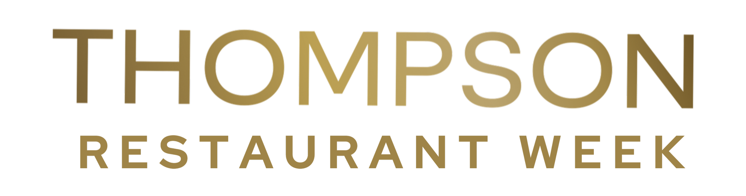 THOMPSON RESTAURANT WEEK LOGO