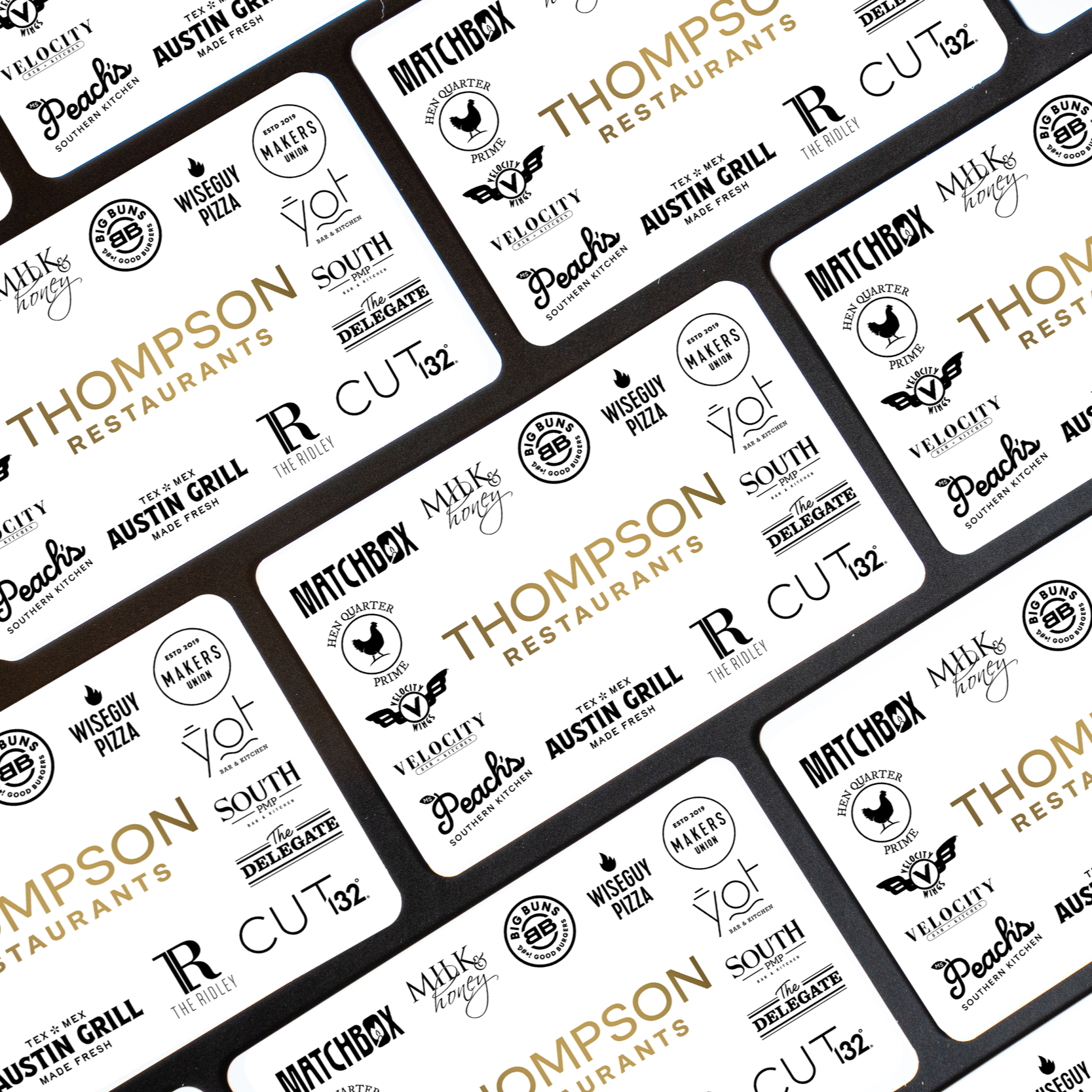 Thompson Restaurants Universal Gift Card