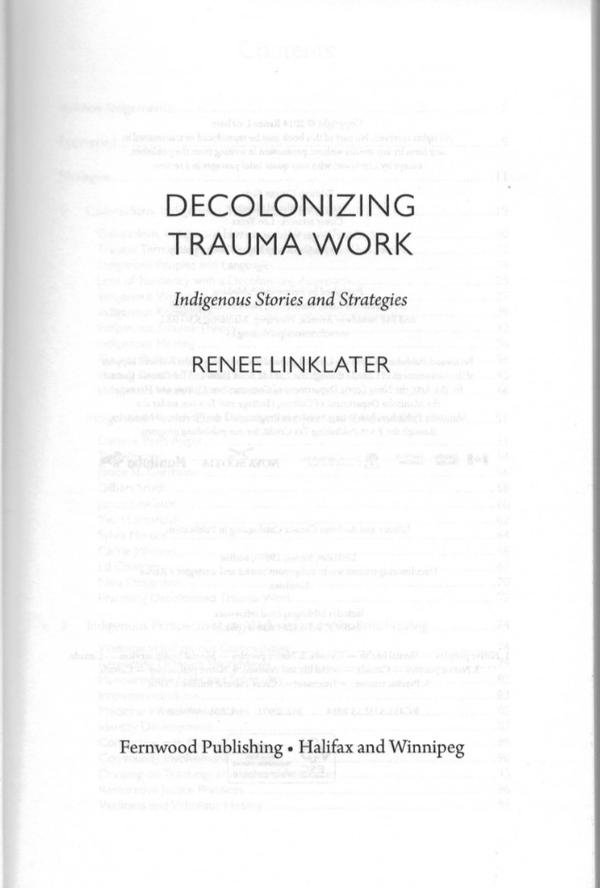   Healing, Decolonisation 