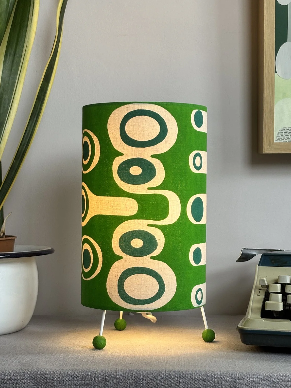 Green Table Lamp
