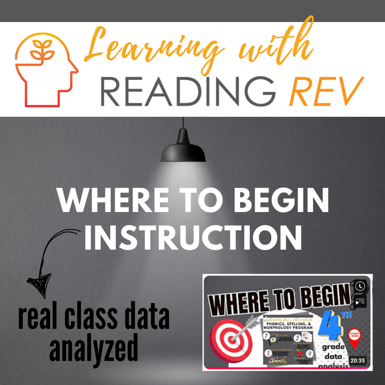 Step 1: Diagnostic Assessments — Reading Rev