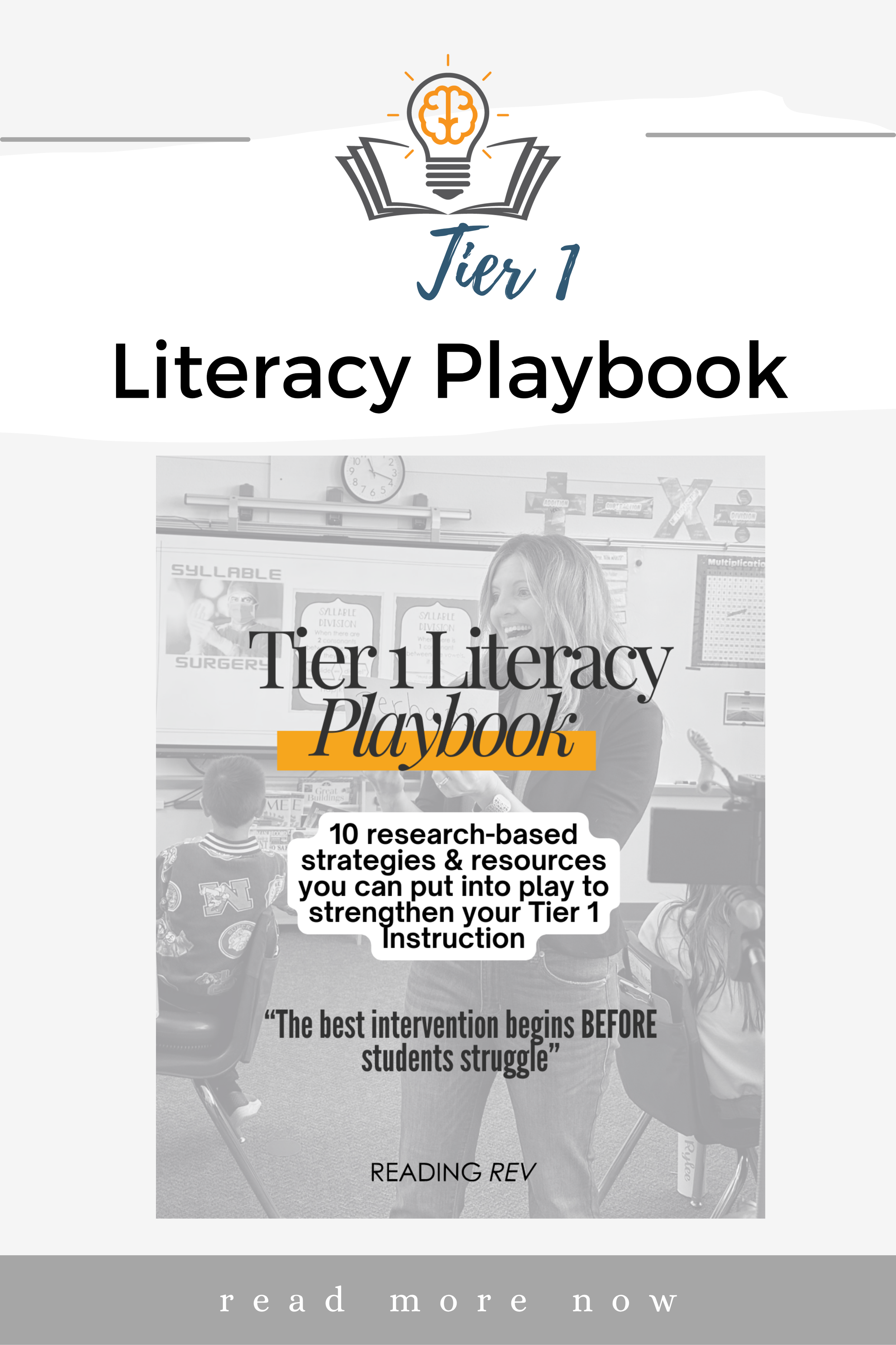 Tier 1 Literacy Playbook