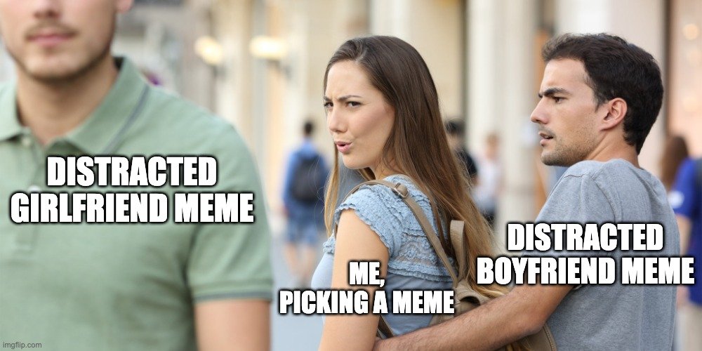 Distracted Boyfriend a Meme and its Fan Fiction — Story Powered World