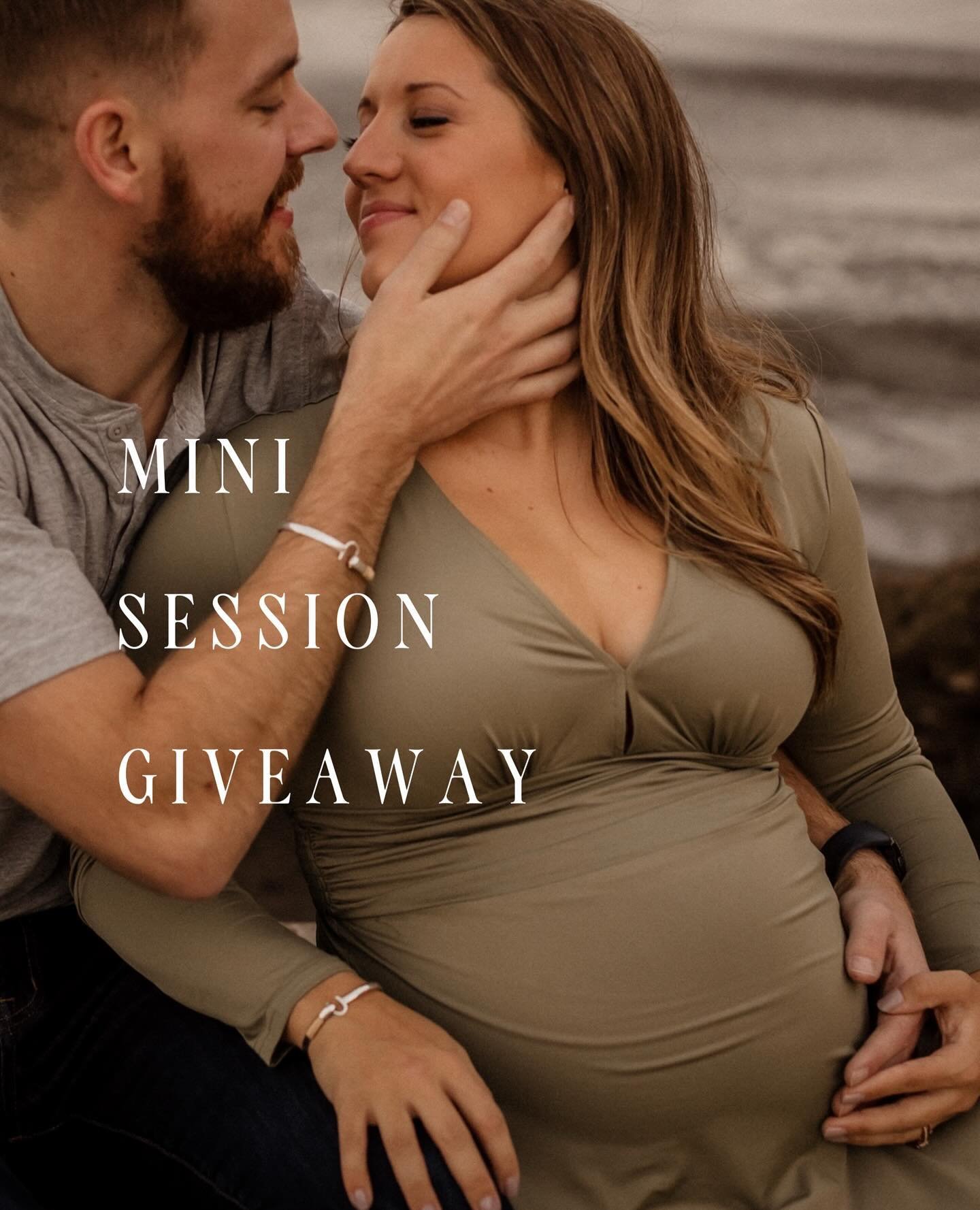 ENTER TO WIN 🏆 Im SO stoked to be giving away a FREE mini portrait session&mdash;includes intimate session, engagement shoot, motherhood, business branding + creative headshots* Follow instructions below to enter 👏🏽 good luck cuties!

1. FOLLOW th