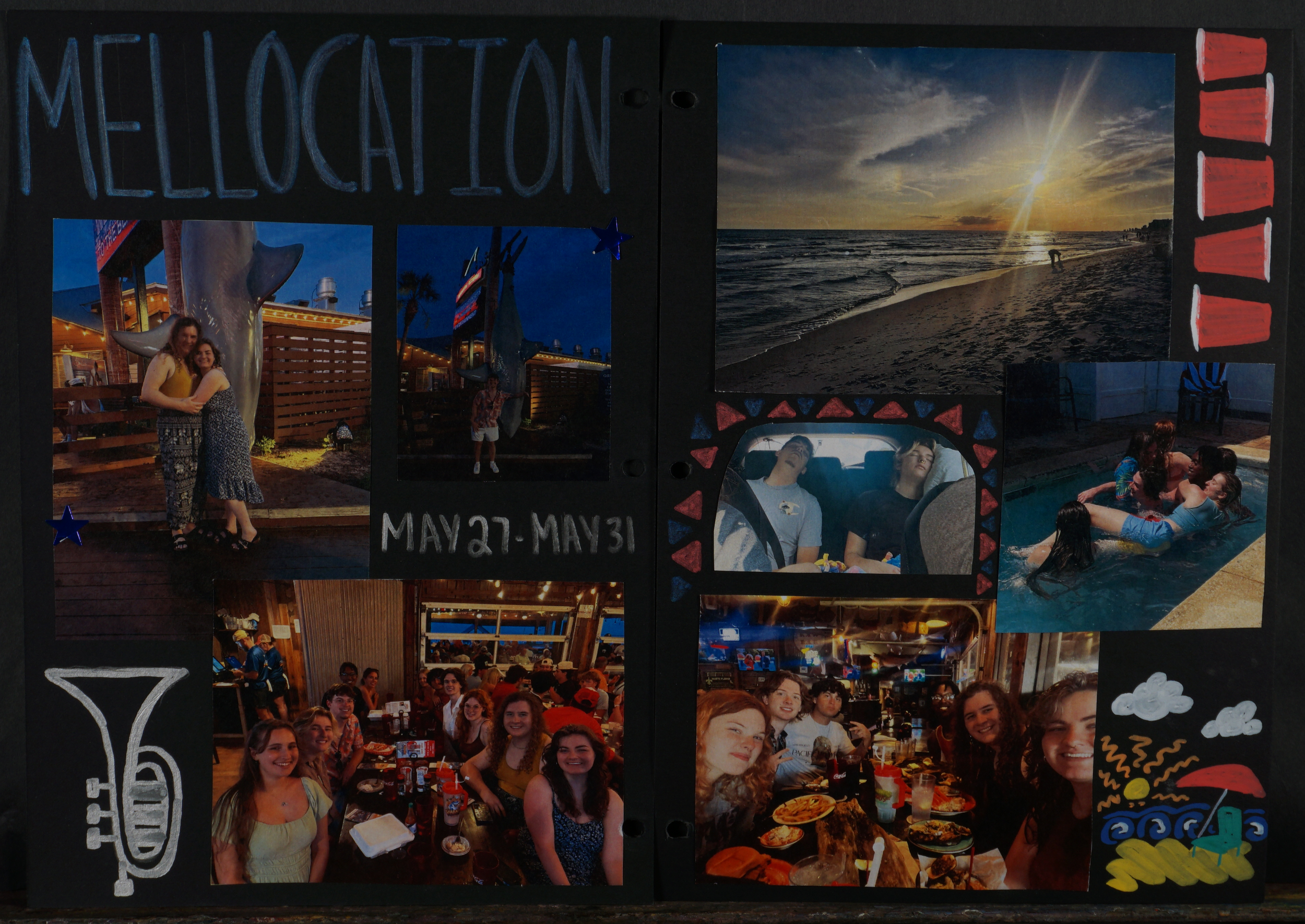 Mellocation (2025 Scrapbook 16 & 17) - June 2025