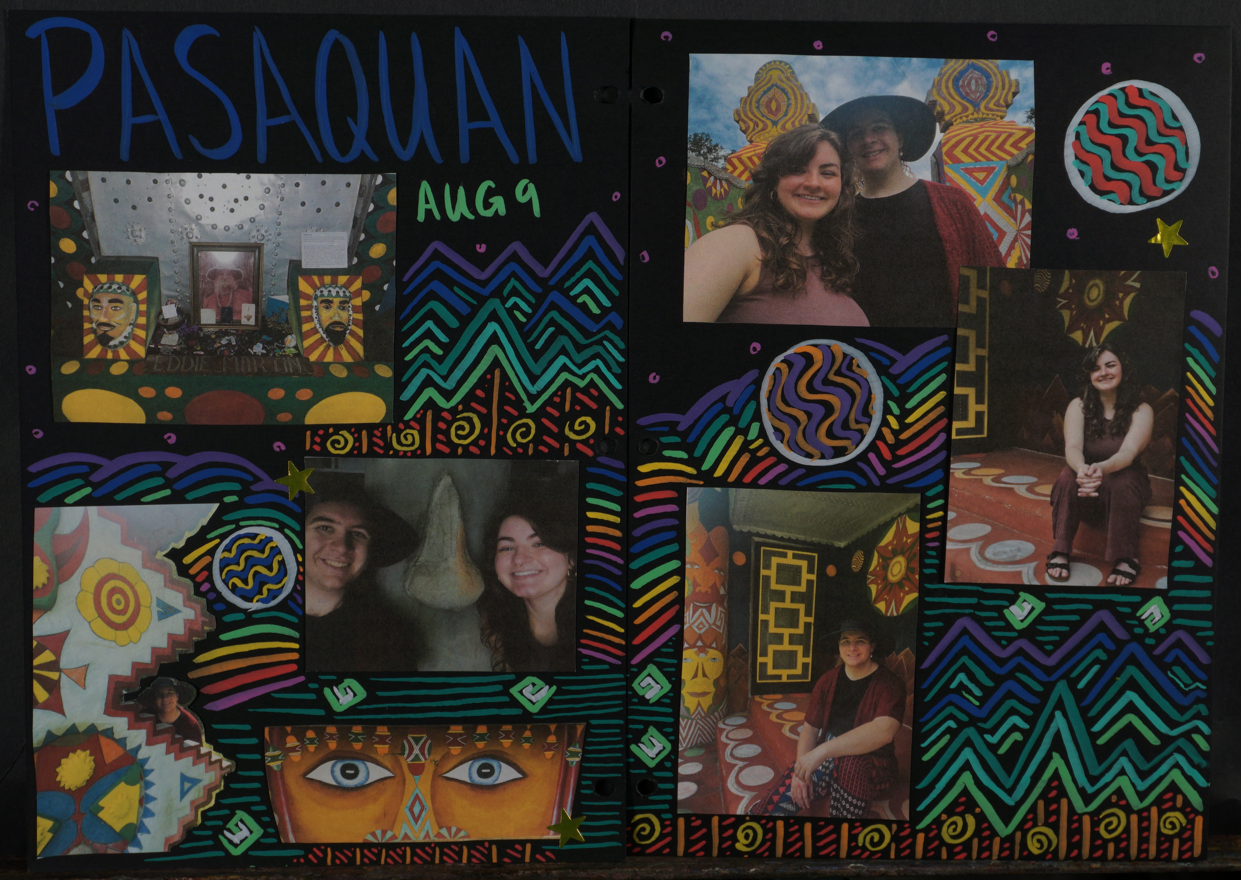  Pasaquan (2025 Scrapbook 24 & 25) - September 2025