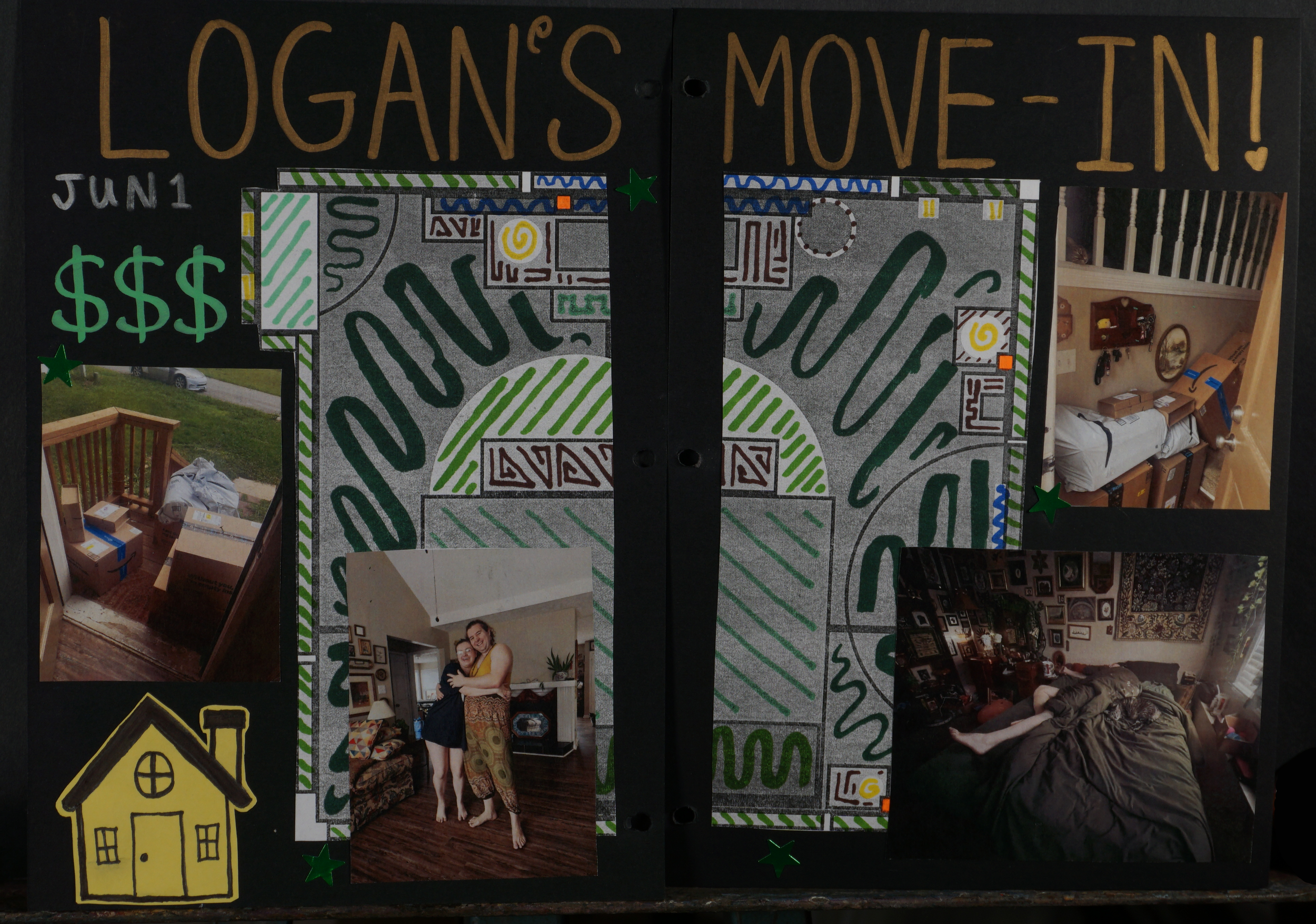 Logan's Move-In! (2025 Scrapbook 18 & 19) - July 2025